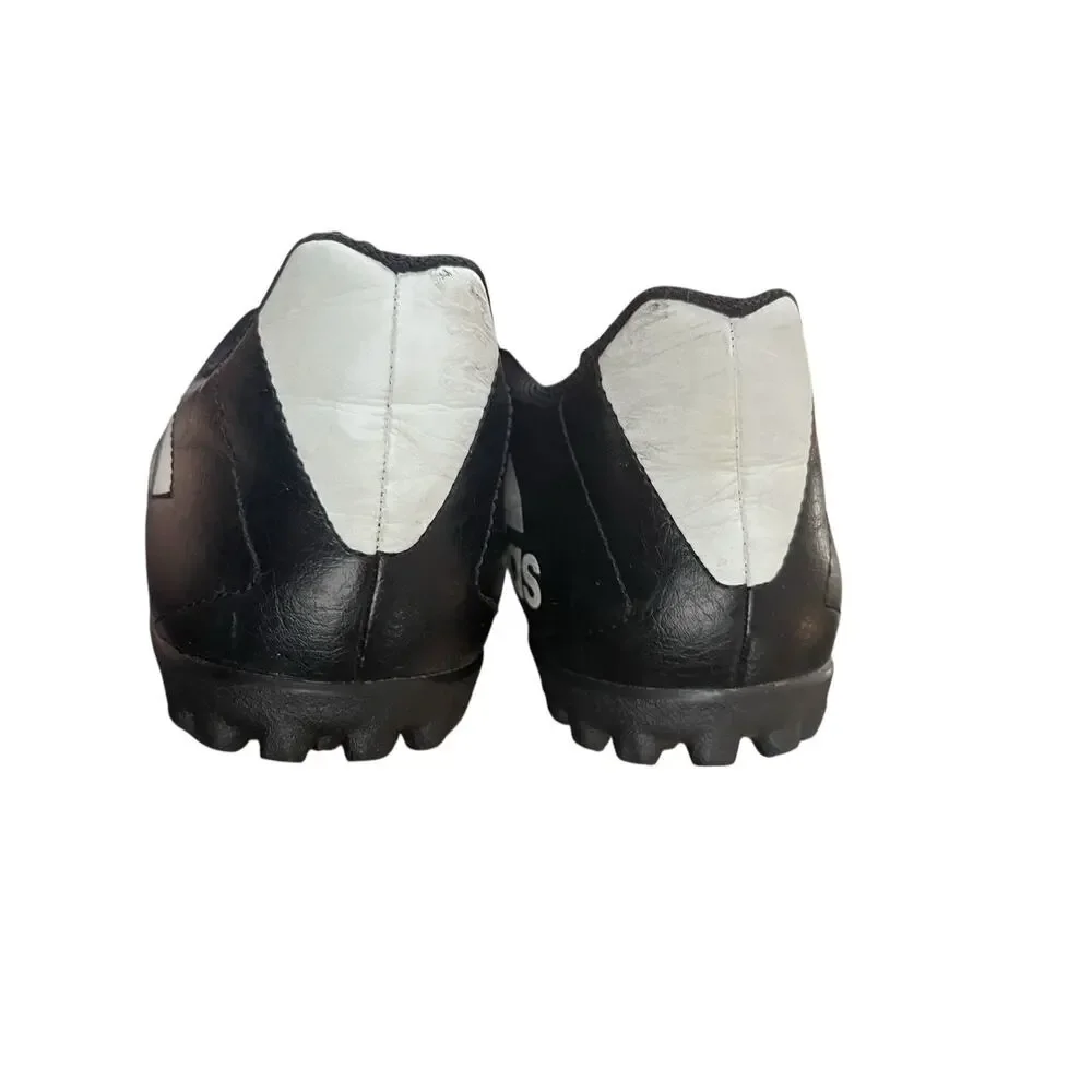 Adidas Mens Goletto VII TF FV8703 Black 6.5 Indoor Low Top Soccer Shoes Turf